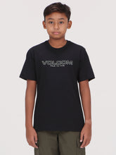 Volcom Big Boys Newro 3d Tee - Black